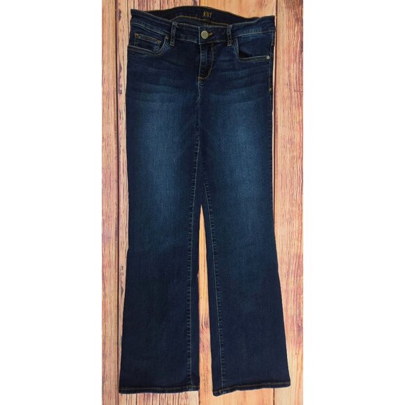 Kut From The Kloth Baby Bootcut Jeans 8S Dark Wash Womens Denim 30 x 31 - Picture 1 of 10
